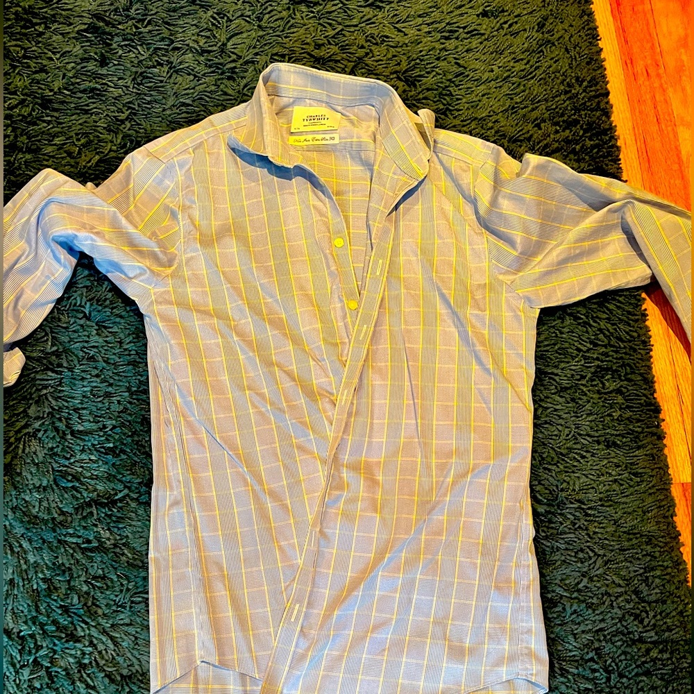 Charles Tyrwhitt men’s dress shirt (French cuffs)